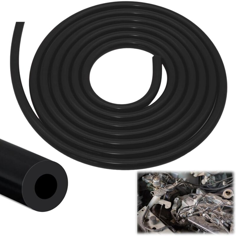 foto del prodotto tubo flessibile in silicone tubo flessibile per vuoto tubo flessibile in silicone per vuoto 5 m diametro interno 3 mm blu adatto a tutte le pompe