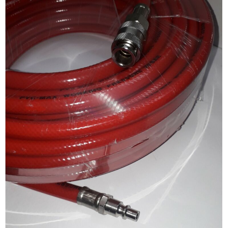 foto del prodotto tubo flessibile per aria compressa in pvc mt 5 valex 1120041 compressore