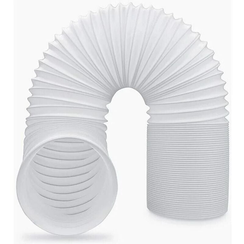 foto del prodotto tubo flessibile per aria condizionata portatile in pvc flessibile, diametro 130 mm, lunghezza 1,5 m, ideale per impianti di aria condizionata,