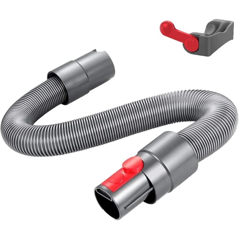 foto del prodotto tubo flessibile per aspirapolvere dyson v15 v11 v10 v8 v7 series, kit di accessori per tubo di prolunga dyson v15 v11 v10 v8 v7 e pulsante di