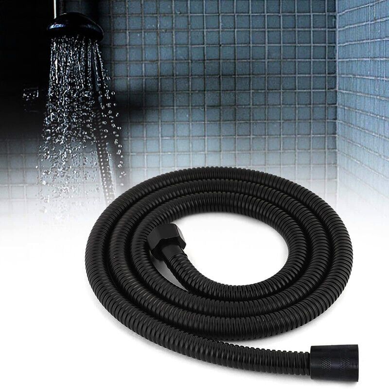 foto del prodotto tubo flessibile per doccia in acciaio inossidabile tubo flessibile per doccia cromato 2 m g1 2 pollice , tubo flessibile per doccia universale, tubo