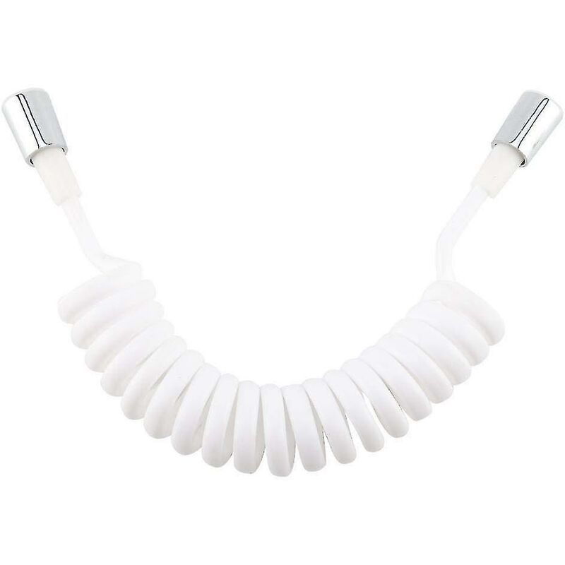 foto del prodotto tubo flessibile per doccia telescopico flessibile a molla per tubo dell acqua pistola a spruzzo per wc design della linea telefonica del bagno