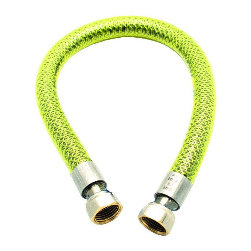 foto del prodotto tubo flessibile per gas per allacciamento femmina femmina 1 2 ff l1500mm uni en14800