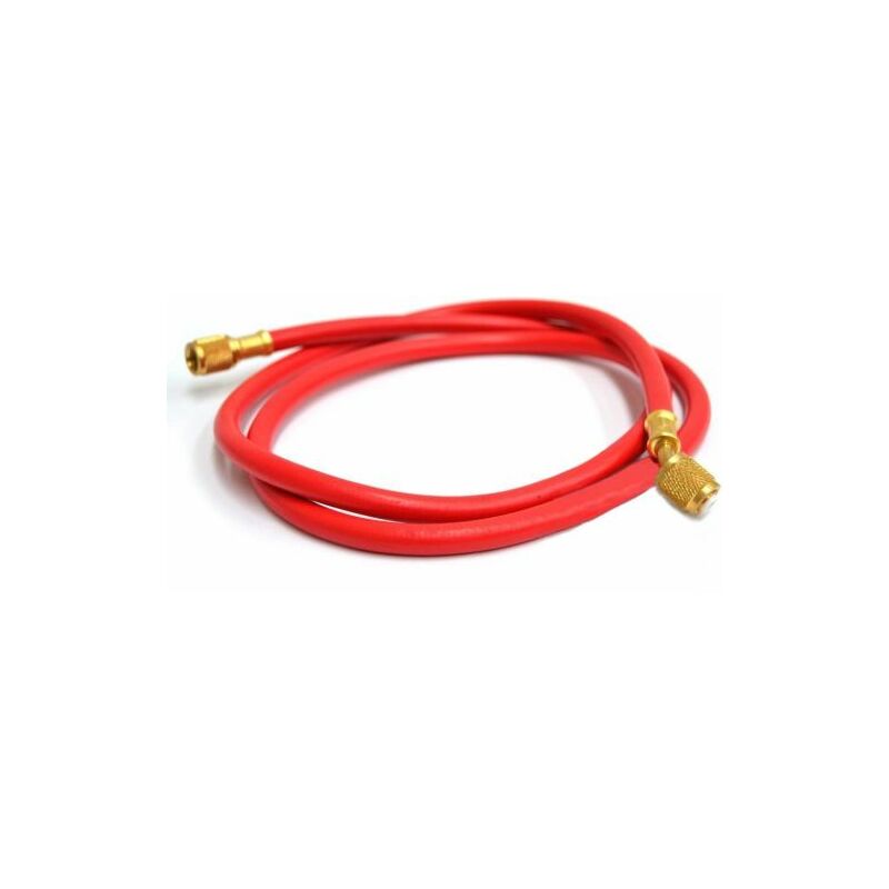 foto del prodotto tubo flessibile per gas r407 r22 r134 mt 1.5 rosso 1 4 30713 