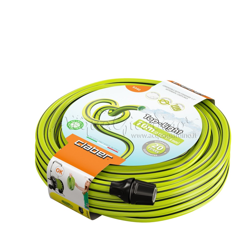 foto del prodotto tubo flessibile top light leggero, anti strozzatura da 10 mt diametro 1 2 quot .
