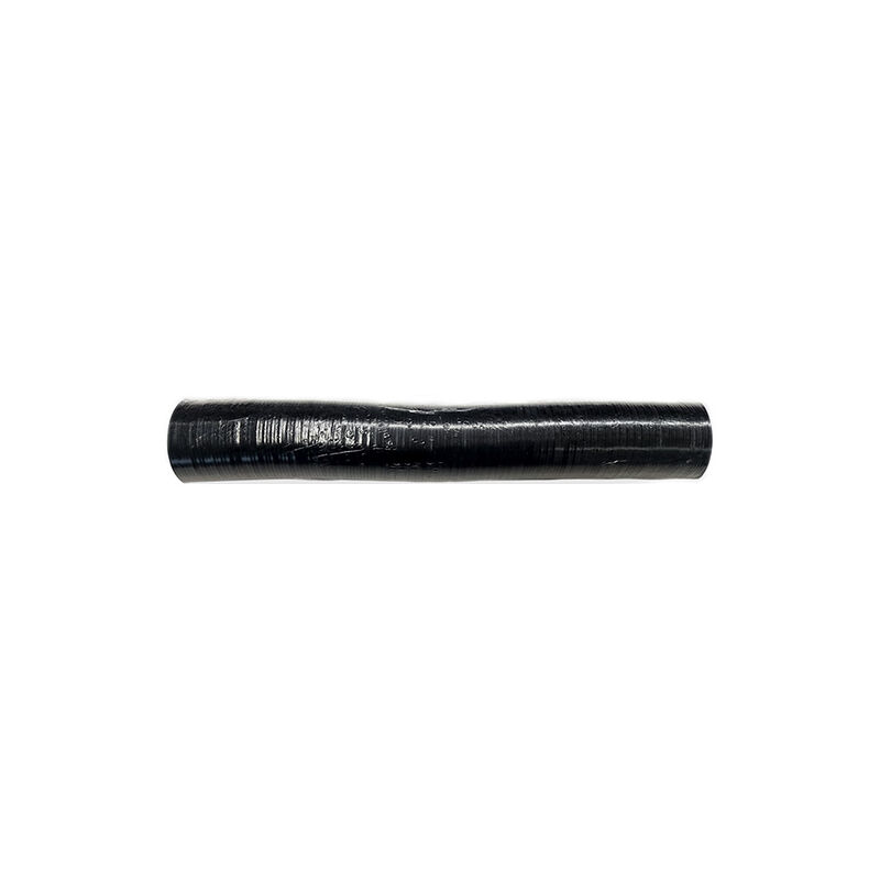 foto del prodotto tubo fumi flessibile estensibile alluminio nero 60 mm da 1 a 3 mt