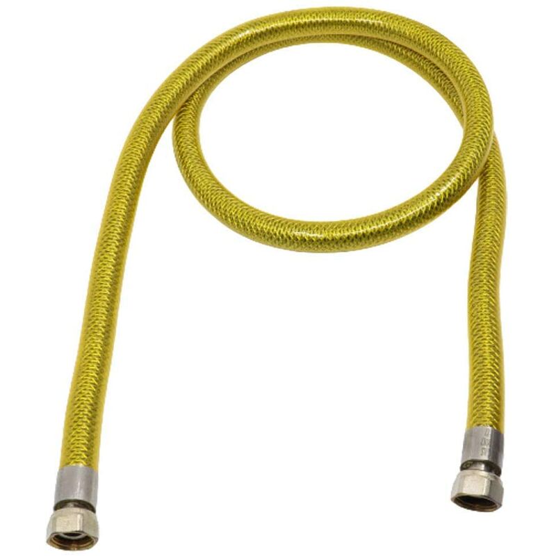 foto del prodotto tubo gas in acciaio inox f f 1 2 en14800 ce cm.150