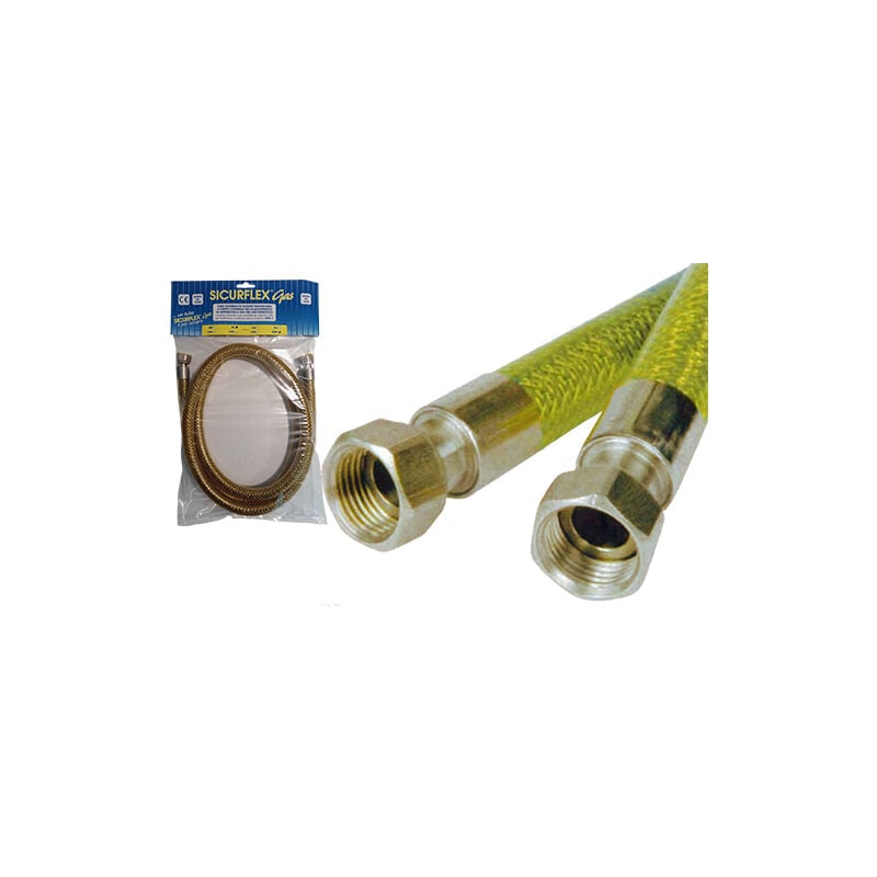 foto del prodotto tubo gas inox f f 1 2 en14800 ce cm.100