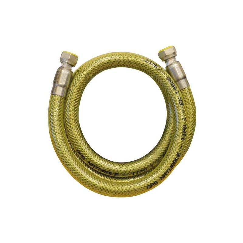 foto del prodotto tubo gas metano maurer flessibile 4mt 1 2 f f uni en 14800