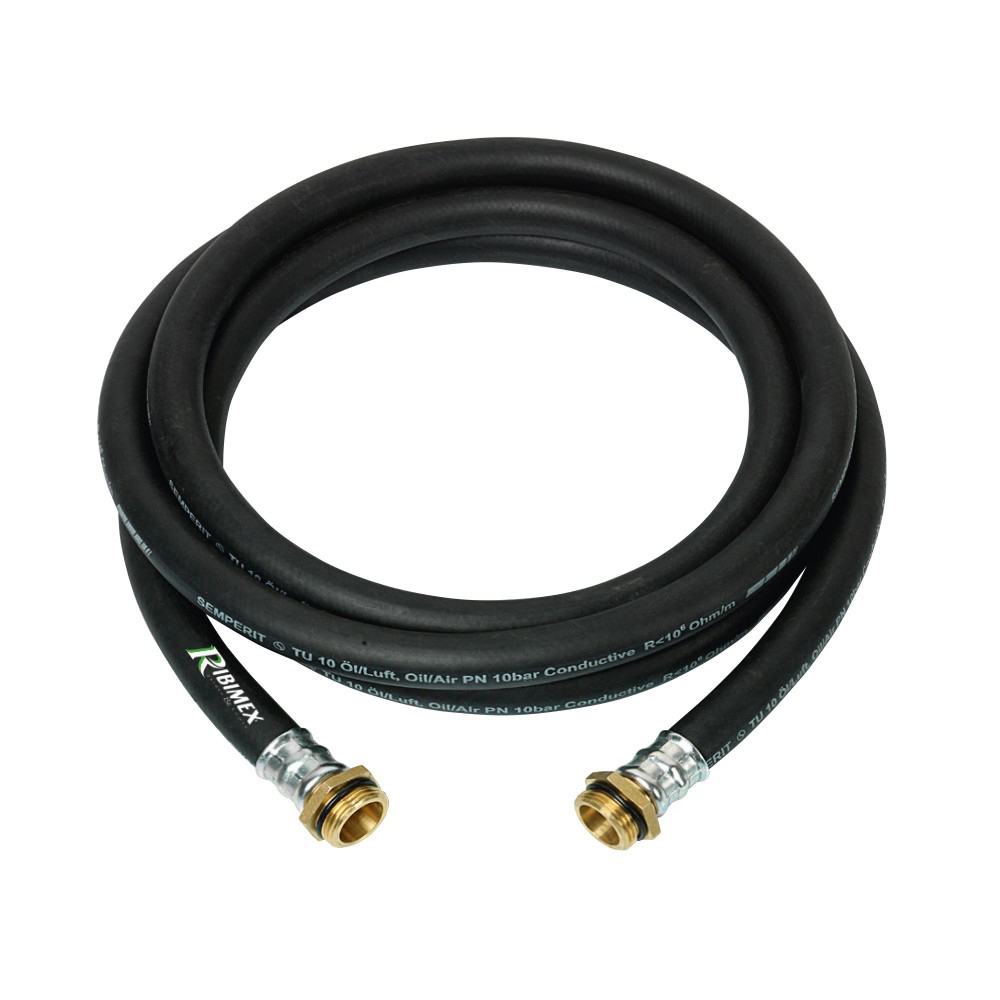 foto del prodotto tubo gasolio 6mt raccordato 1 pollice pompa nafta travaso botte ribimex prka106gom