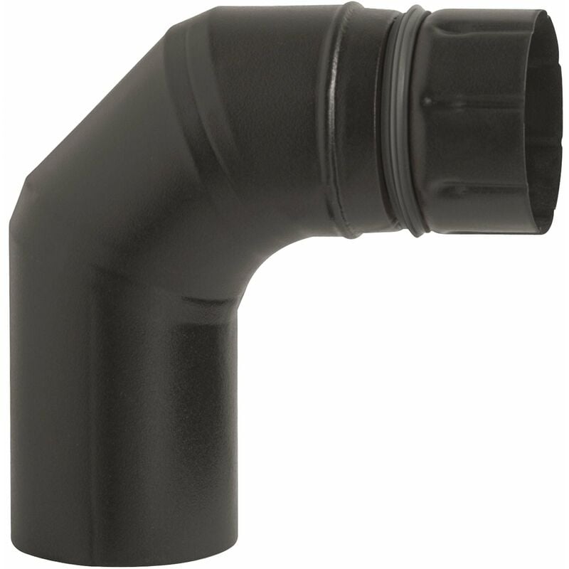 foto del prodotto tubo gomito 90 per stufe ala eco 10cm