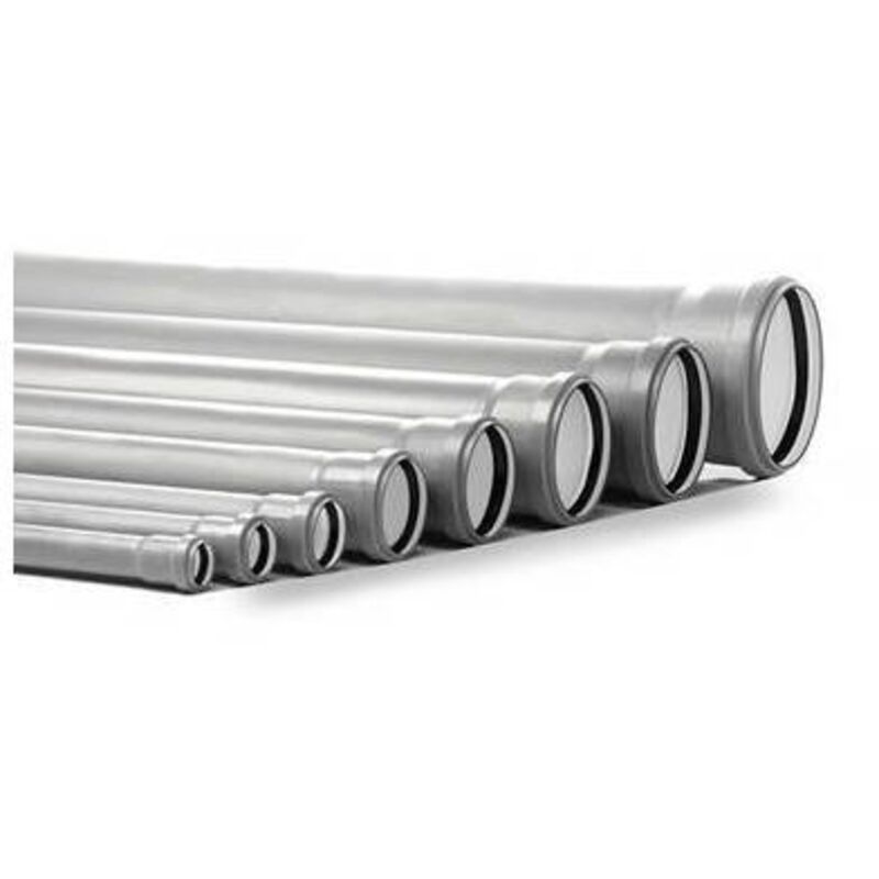 foto del prodotto tubo htdm 2 bicchieri pp3 valsir misura diam. 110 lungh. 500