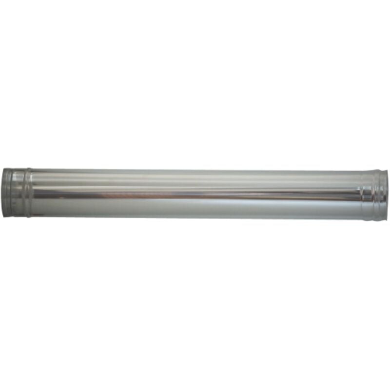 foto del prodotto tubo in acciaio inox aisi 304 cm 100 d. 180 mm per stufa a legna pellet camino