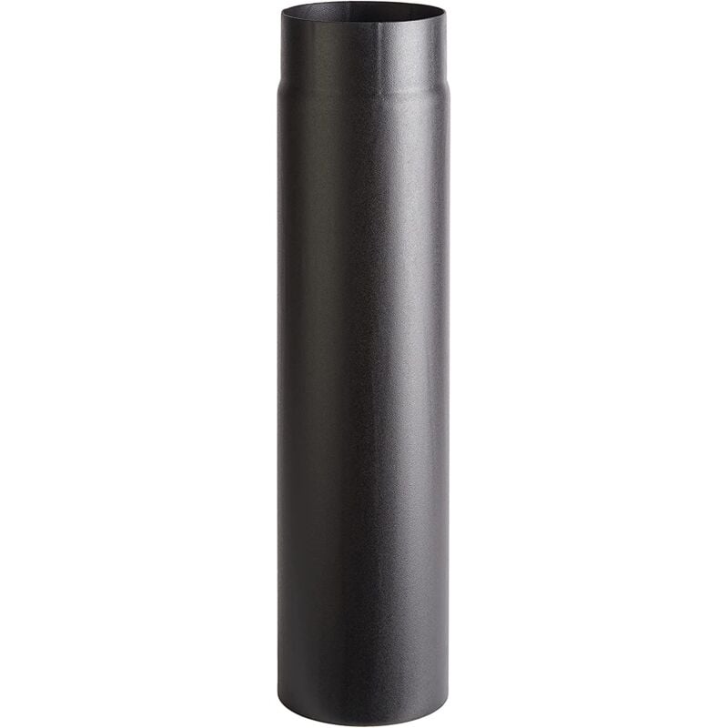 foto del prodotto tubo in acciaio pesante smaltato porcellanato aeternum top nero 16x50