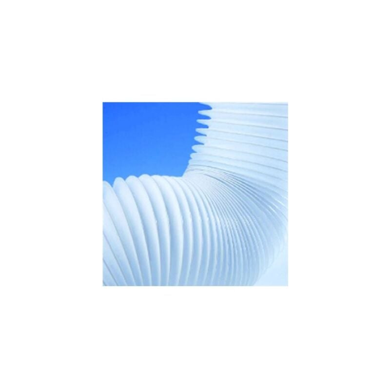 foto del prodotto tubo in pvc bianco superflex air da 3 m per asciugatrici