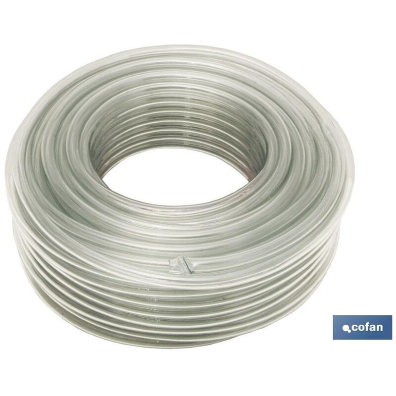 foto del prodotto tubo in pvc cristallo monostrato 20x26mm 50m