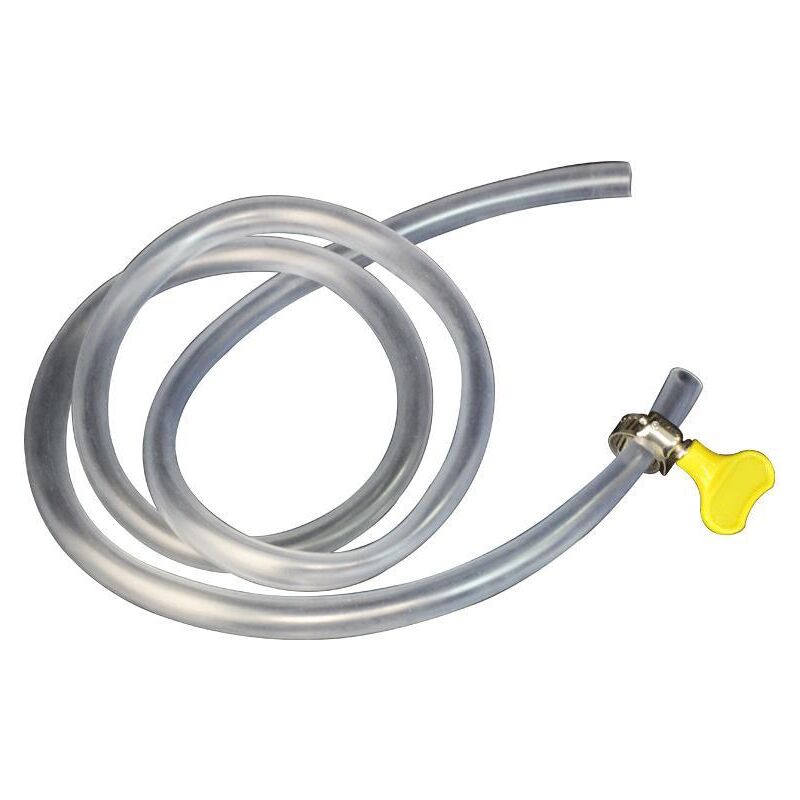 foto del prodotto tubo in pvc trasparente 8mm 11mm 5 metri con clip
