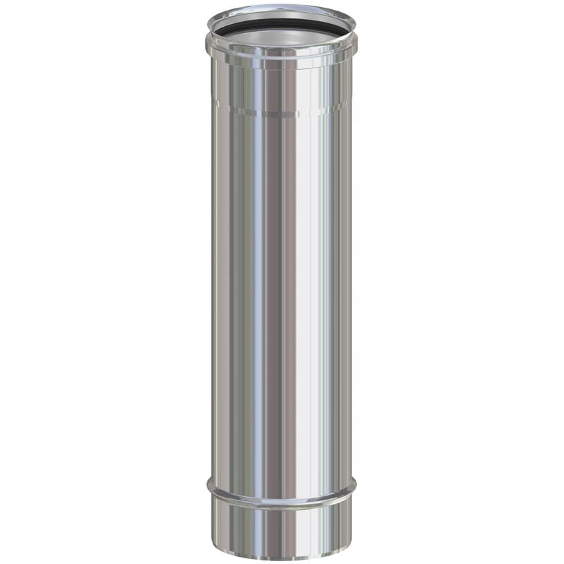 foto del prodotto tubo inox aisi 304 cm. 50 d. 80 x pellet