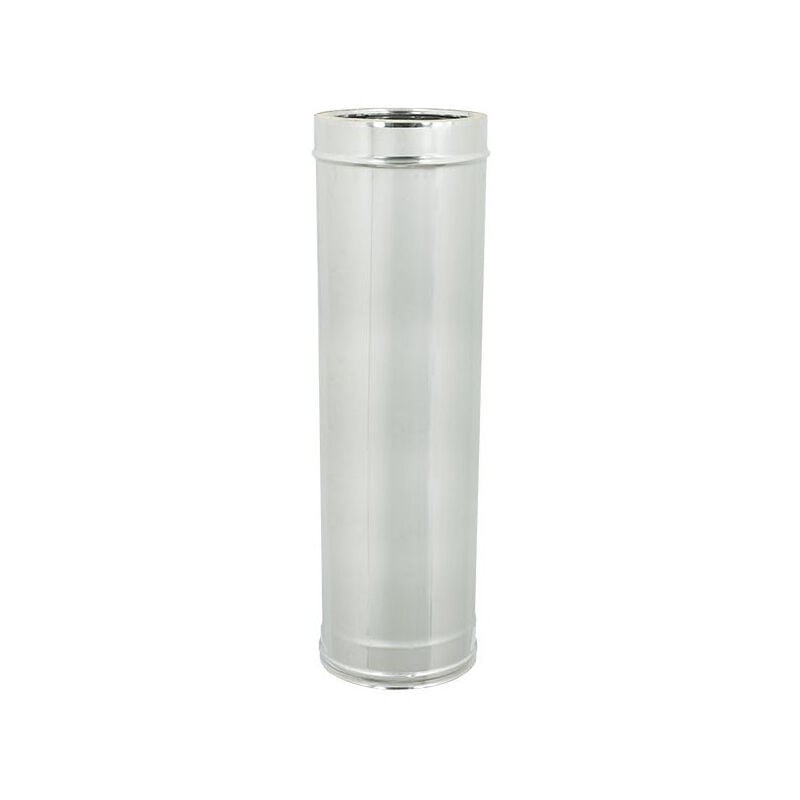 foto del prodotto tubo inox coibentato dp doppia parete da 130 180 x 1000mm
