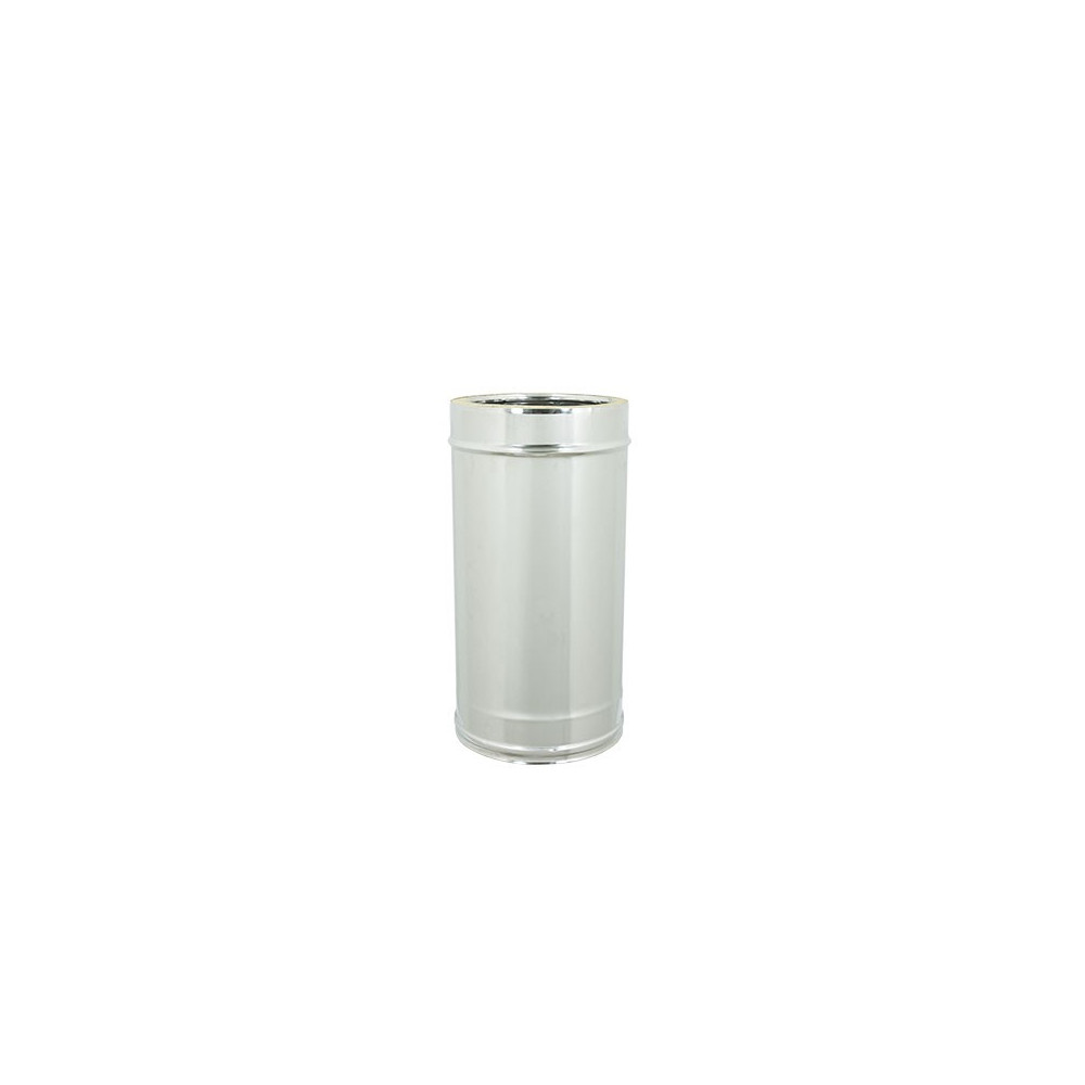 foto del prodotto tubo inox coibentato dp doppia parete da 180 230 x 500mm