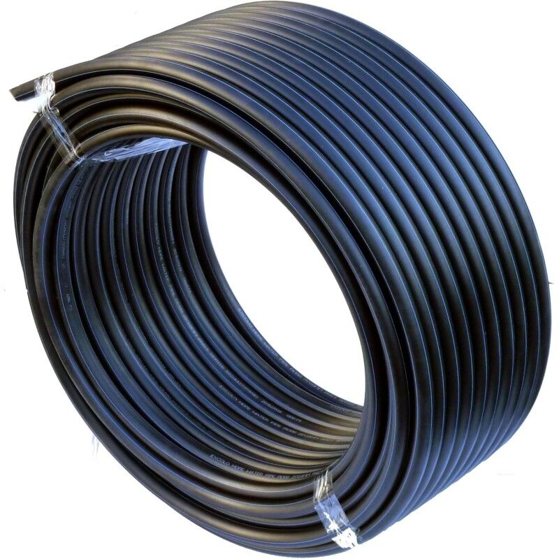 foto del prodotto tubo irrigazione 32mm pn 10 in polietile ad alta desit pe100, rotolo da 25 metri, adatta all uso acqua potabile
