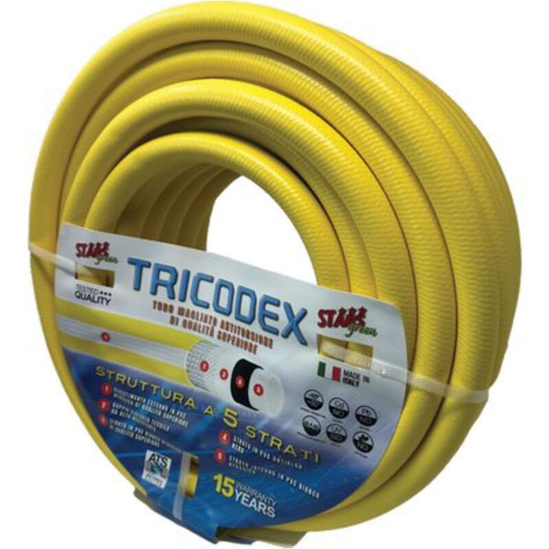foto del prodotto tubo irrigazione magliato tricodex stars mm 12 1 2 mt 15 1 pezzo