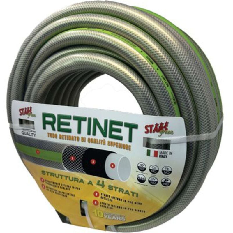 foto del prodotto tubo irrigazione retinato retinet stars mm 19 3 4 mt 15
