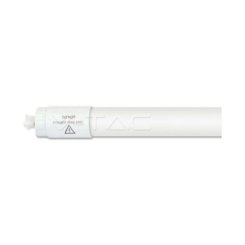foto del prodotto tubo led t8 18w - 120 cm nano plastica non ruotabile bianco naturale 4000k - luce naturale