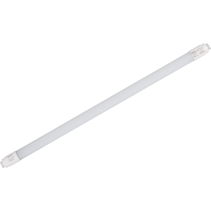 foto del prodotto tubo led t8 18w vetro rifinito 1210mm bianco freddo 2700lm