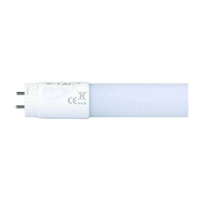 foto del prodotto tubo led t8 7w g13 60cm 160lm w incluso starter non ruotabile bianco freddo v tac