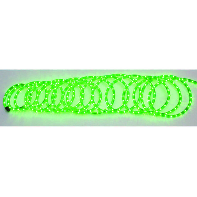 foto del prodotto tubo luminoso con giochi luce verde mt.6 con 216 luci