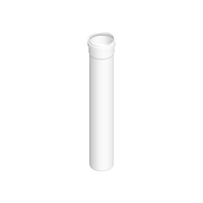 foto del prodotto tubo m f in pps bianco cm 100 d. 80 per caldaia a condensazione