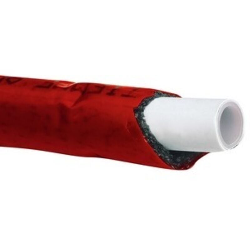foto del prodotto tubo multistrato coibentato rosso tiemme 16 x 2