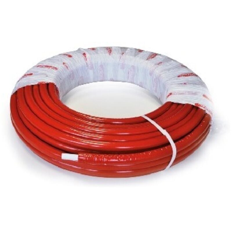 foto del prodotto tubo multistrato nicoll system coibentato rosso 16 x 2