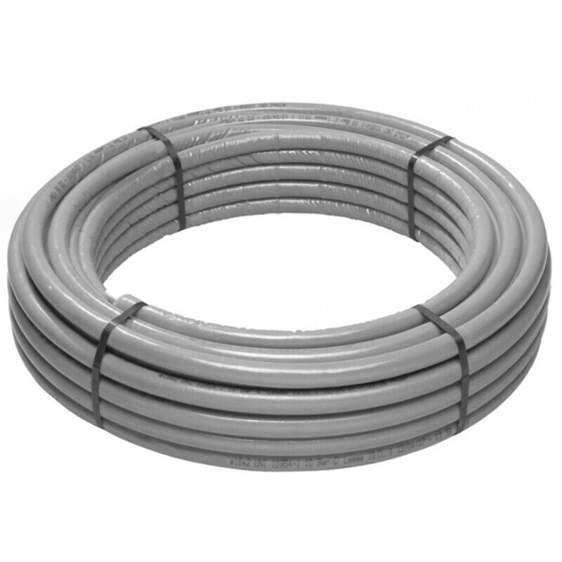 foto del prodotto tubo multistrato rivestito 10mm coibentato 32x3 valsir mixal per acqua metri 25