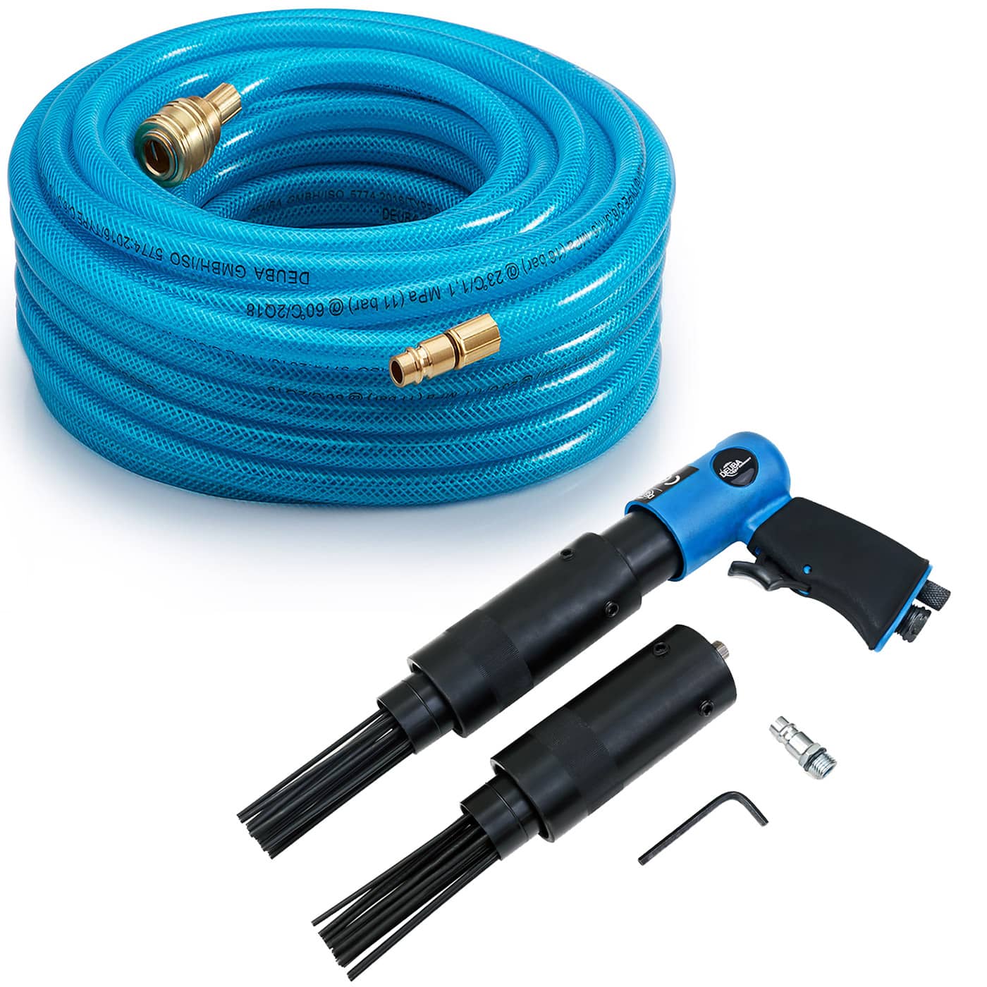 foto del prodotto tubo per aria compressa da 20m e ablatore ad ago pneumatico