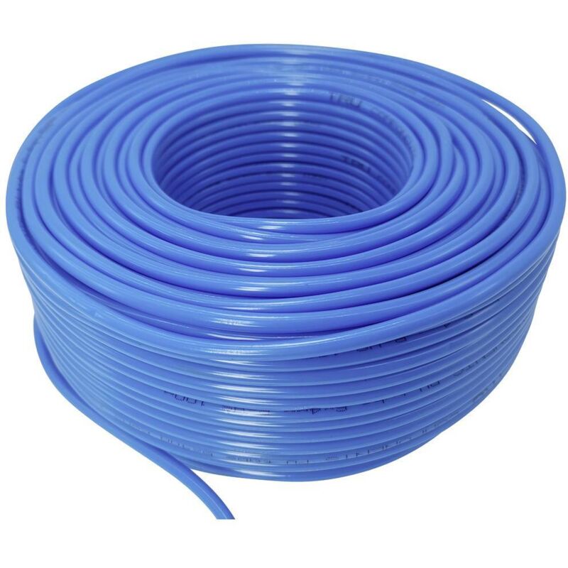 foto del prodotto tubo per aria compressa pu6x4 poliuretano blu diam int 4 mm 10 bar 100 m - tru components