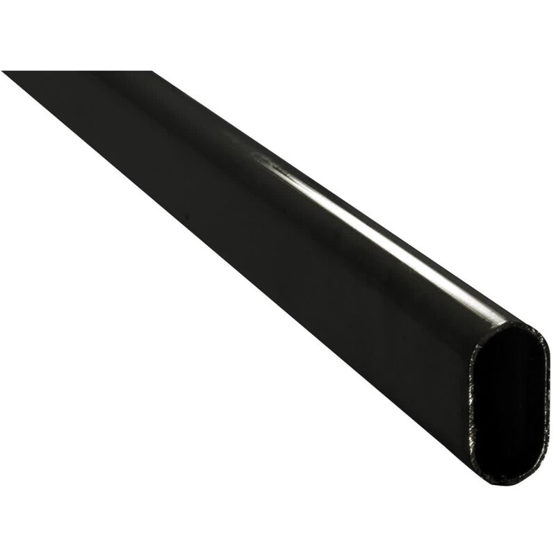 foto del prodotto tubo per armadi ovale 30x15-l/mm 1200 nero masidef