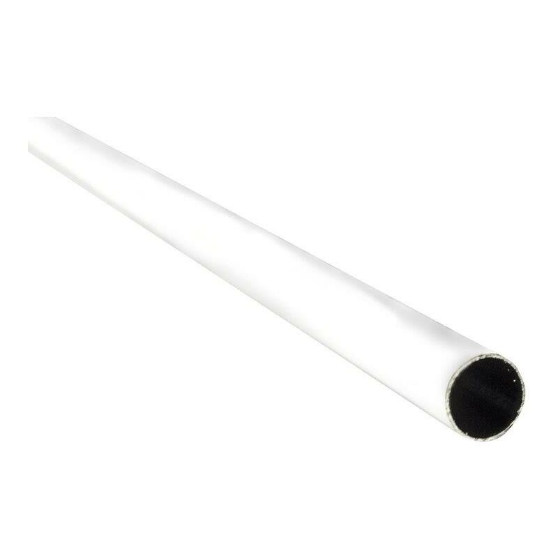 foto del prodotto tubo per armadi tondo rivestito 200 cm. bianco