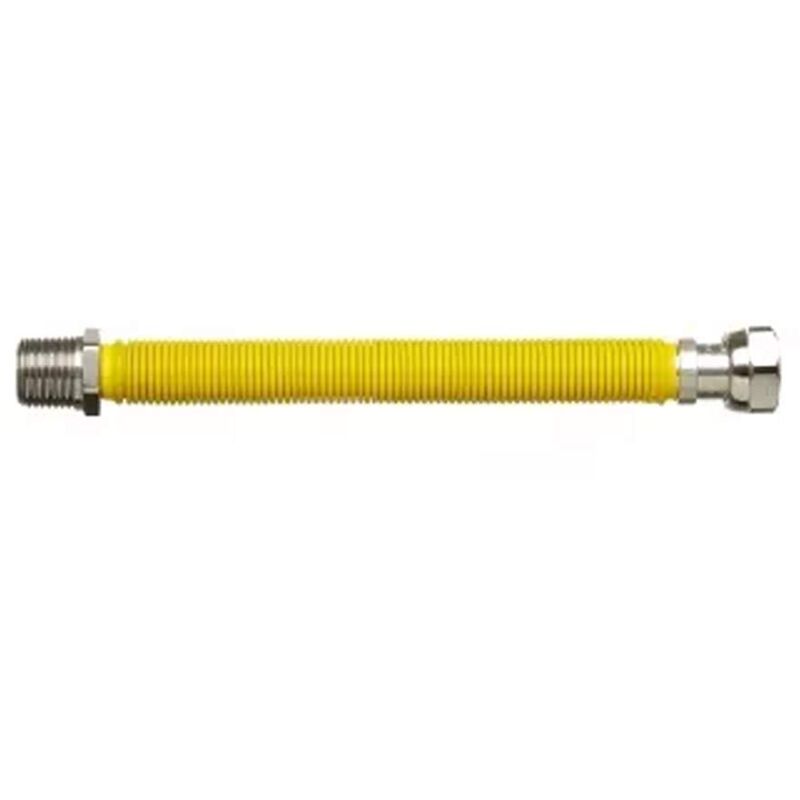 foto del prodotto tubo per caldaia 3 4 m f flessibile ed estensibile fino a 40 cm per gas