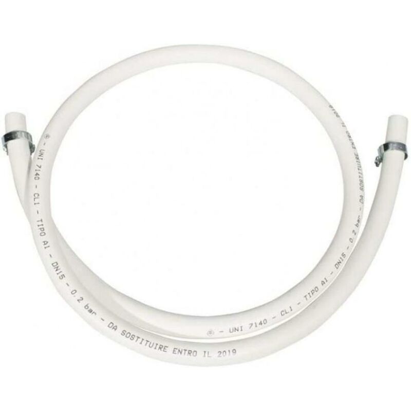 foto del prodotto tubo per gas idro bric diametro 13mm da 150cm sacgas004415