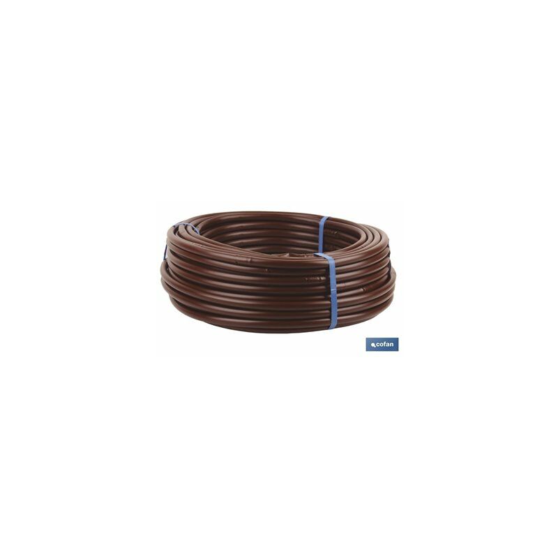 foto del prodotto tubo per irrigazione a goccia marrone da 25 m gocciolatore da 0,33 m 16 mm