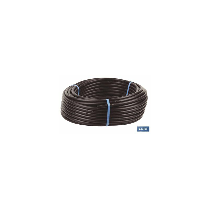 foto del prodotto tubo per irrigazione a goccia nero da 50 m gocciolatore da 0,50 m 16 mm