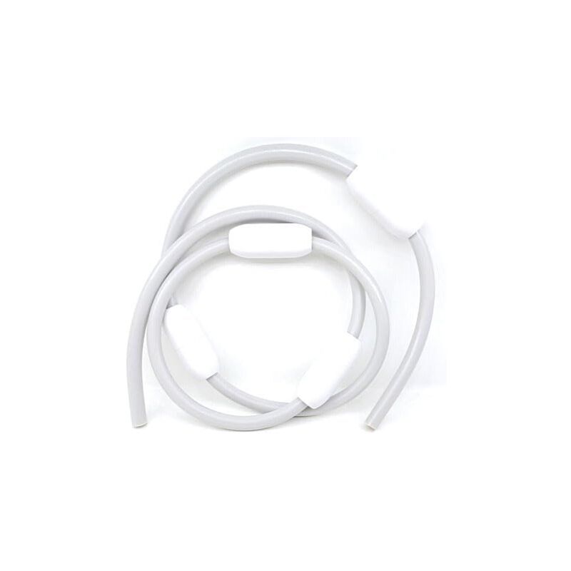 foto del prodotto tubo per pulizia piscina aggiornato 10 piedi d 45 di ricambio per polaris zodiac d45 280 380 180 480, tubo di alimentazione da 10 piedi con 4 teste