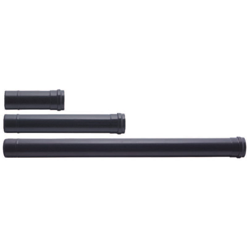 foto del prodotto tubo per stufe a pellet plus light nero opaco normale cm.12x100, mm.0,7