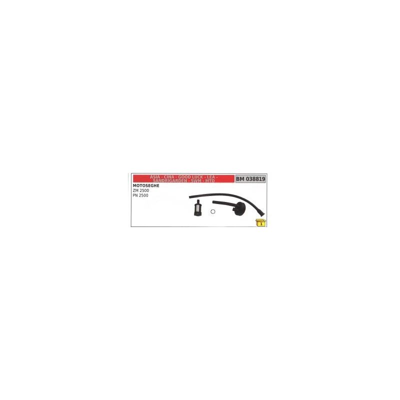 foto del prodotto tubo pescamiscela sandrigarden zm 2500 - pn 2500 motosega codice 038819