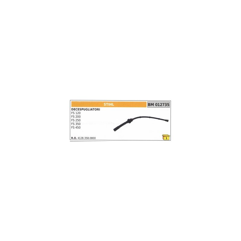 foto del prodotto tubo pescamiscela stihl decespugliatore fs120 fs 200 fs250 fs350 41283580800