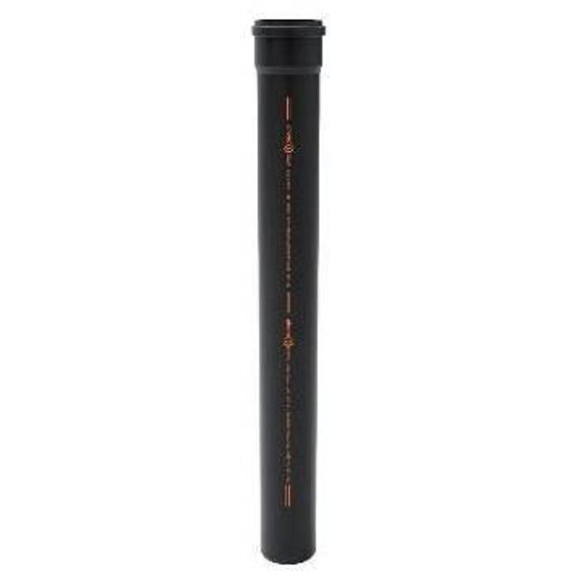 foto del prodotto tubo phono black 1 bicchiere misura diam. 40 lungh. 1000