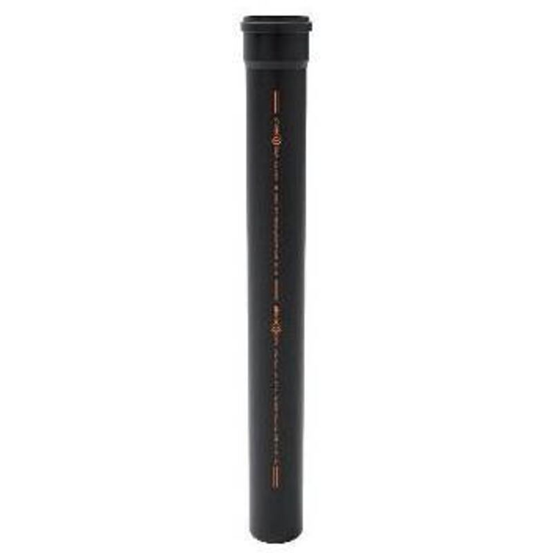 foto del prodotto tubo phono black 1 bicchiere misura: diam. 40 lungh. 2000