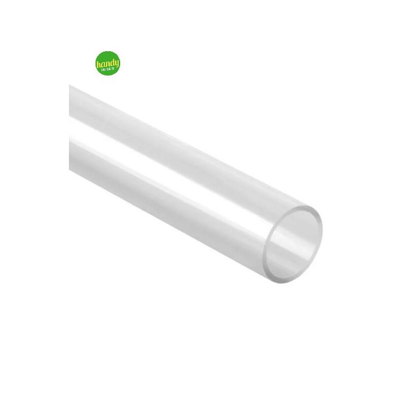 foto del prodotto tubo pmma 30 24 mm trasparente 1mt